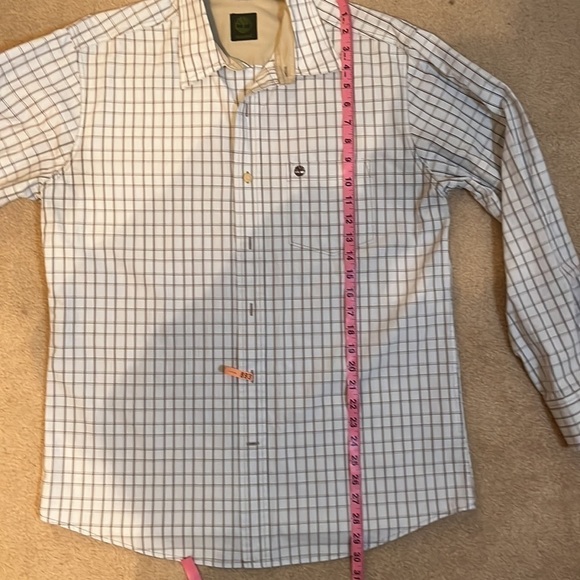 Timberland collared button down long sleeved shirt. size medium - Picture 3 of 6